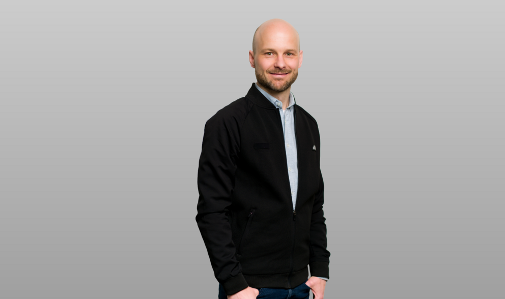 Der Mitarbeiter Stefan Epping.
