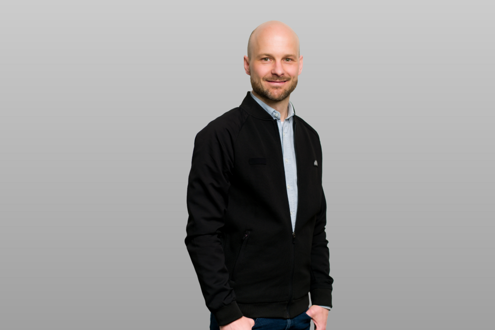 Der Mitarbeiter Stefan Epping.