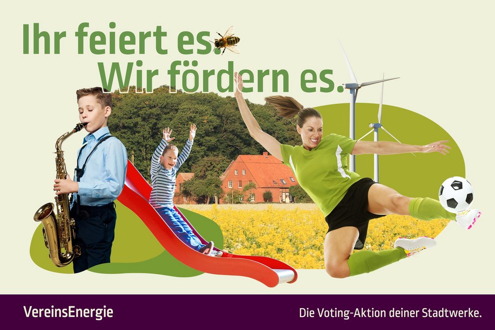 Die Voting-Aktion VereinsEnergie deiner Stadtwerke